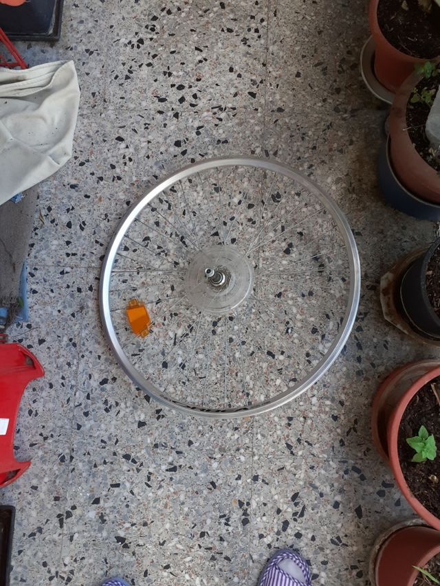 rueda para bicicleta de paseo