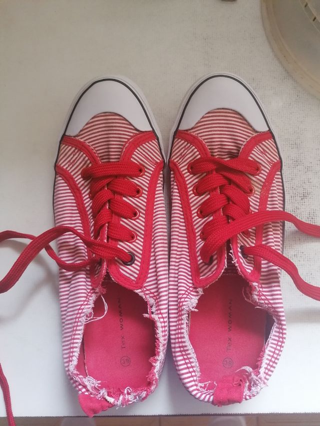 zapatillas cordones