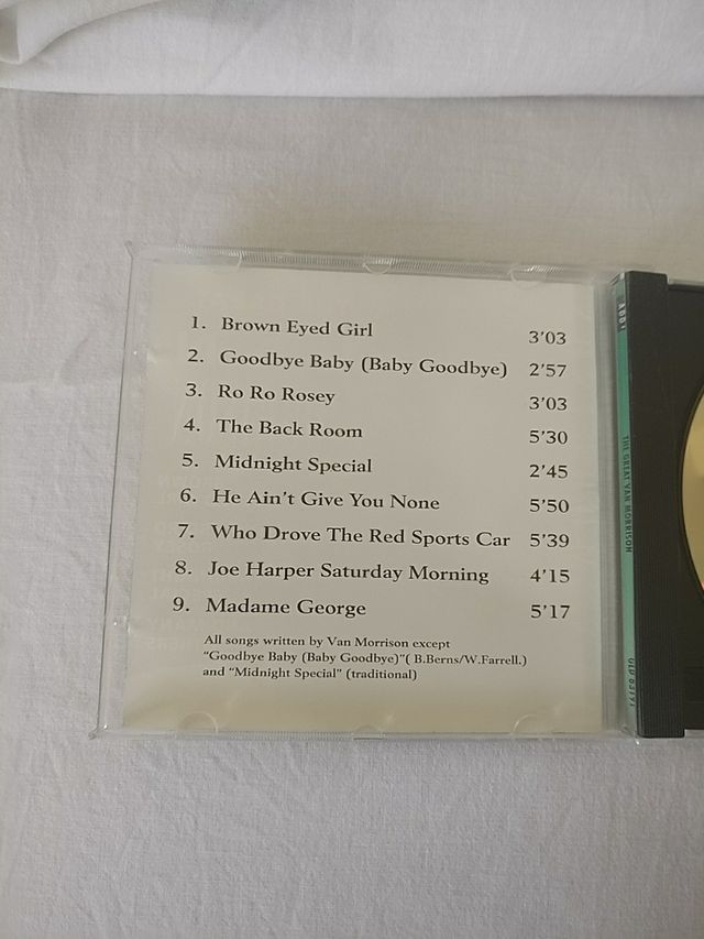 THE GREAT VAN MORRISON - BROWN EYED GIRL