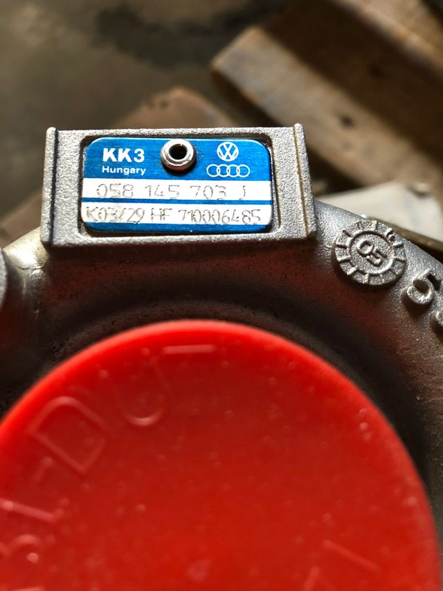 Turbo compresor original Audi seat volkswagen