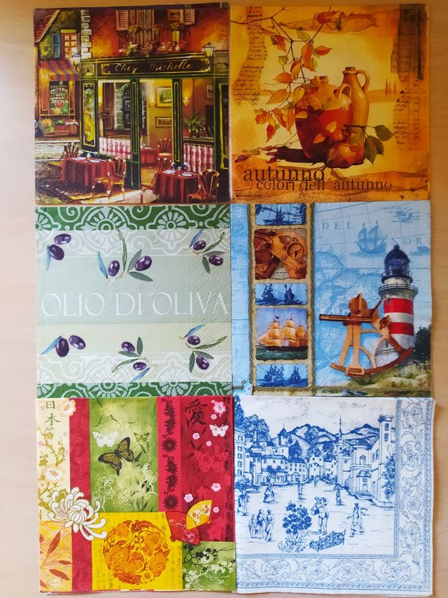 Servilletas decoupage II