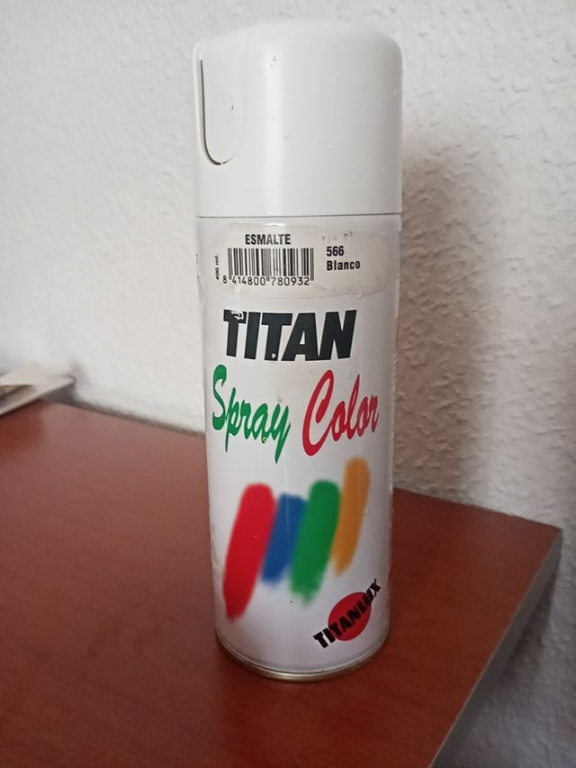Spray esmalte sintético blanco TITAN