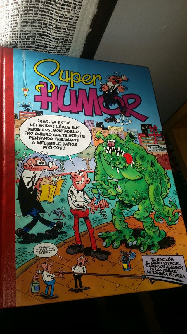 SUPERHUMOR MORTADELO Y FILEMON LIBRO 