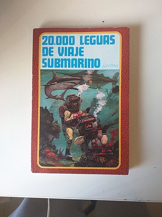 20.000 leguas de viaje submarino. Julio Verne.
