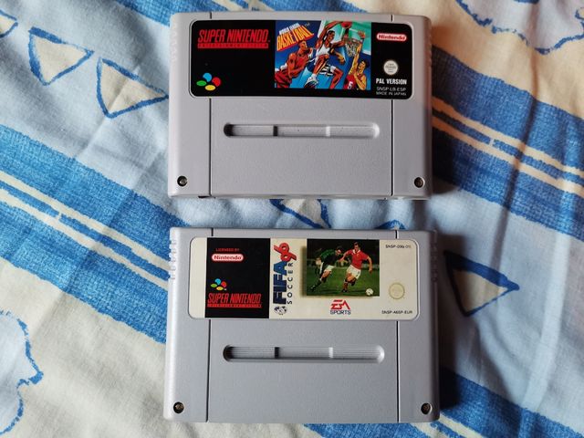 Juegos Super Nintendo.
Cada juego 10 euros.