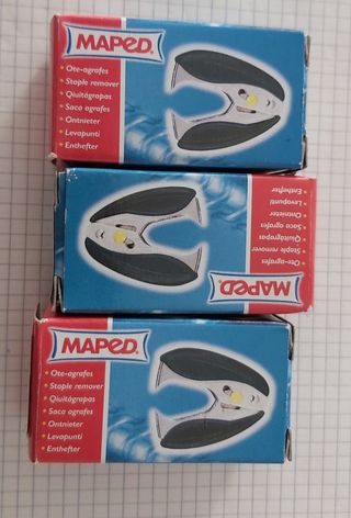 3 quitagrapas maped de segunda mano por 3 EUR en Fuengirola en WALLAPOP