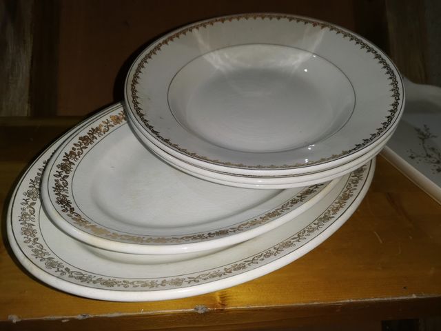 Vajilla retro vintage