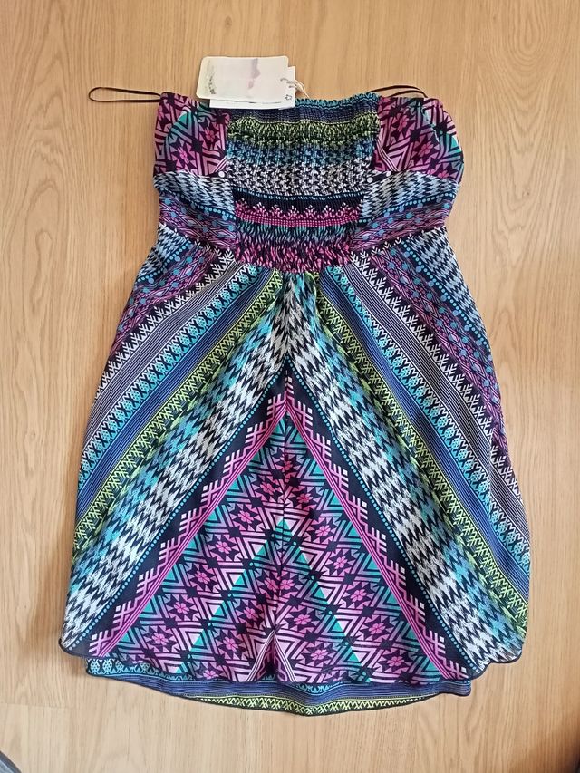 vestido palabra de honor