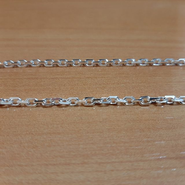 CADENA DE PLATA DE LEY. MODELO FORZADA.