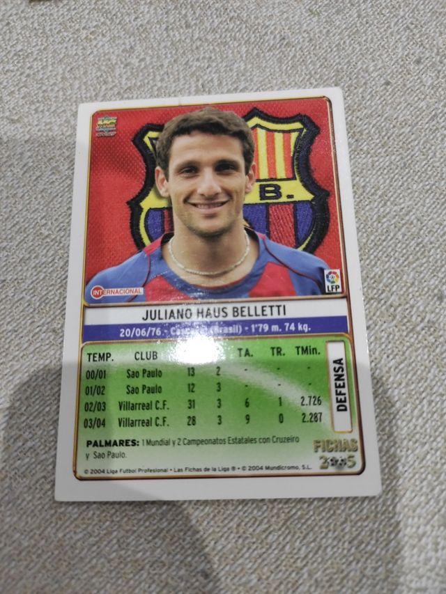 BELLETTI BARCELONA 2005