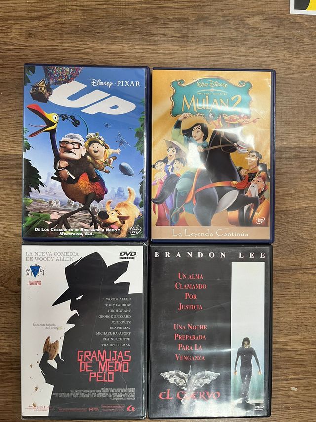 Varios DVDs en perfecto estado