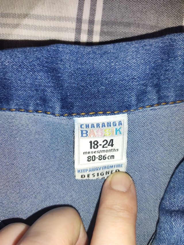 pichis y chaqueta vaqueros niña. no hago envíos.