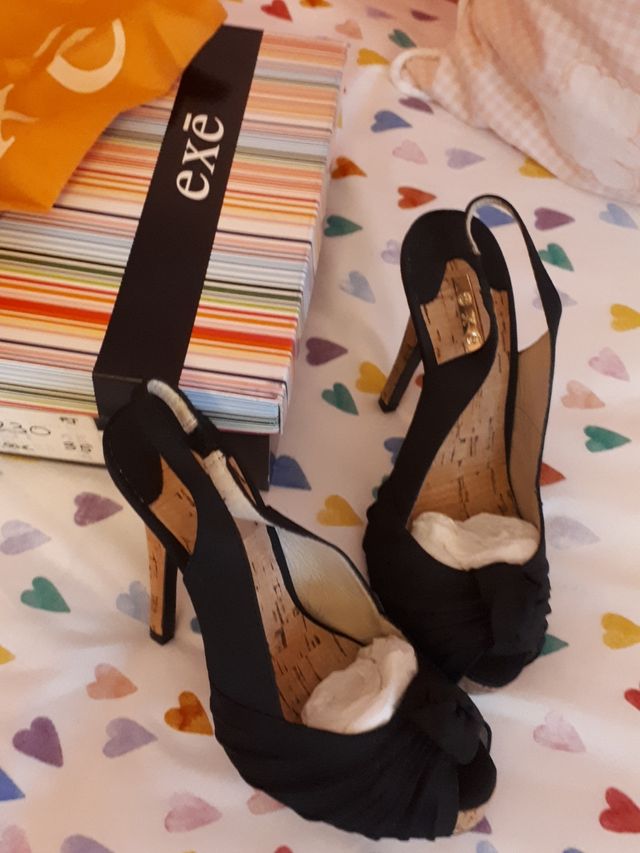 zapato tacón Exe