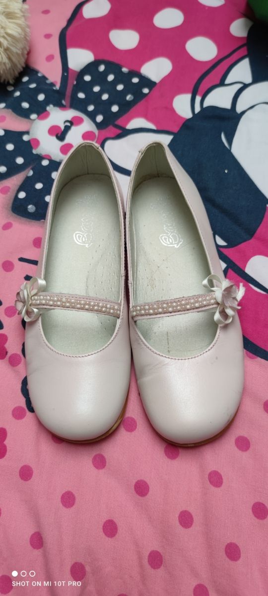 zapatos 1 comunión tamaño 33
