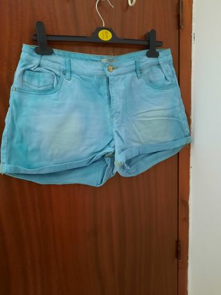 Pantalón corto\\/shorts mujer Springfield de segunda mano por 6,5 EUR en  Errenteria en WALLAPOP