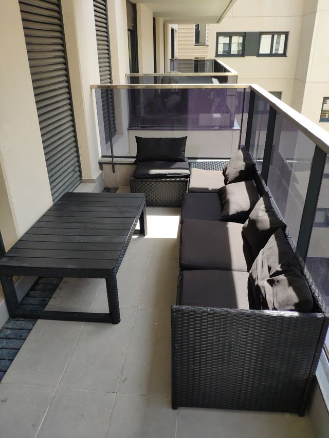 Set de muebles de jardin de segunda mano por 250 € en Madrid en WALLAPOP