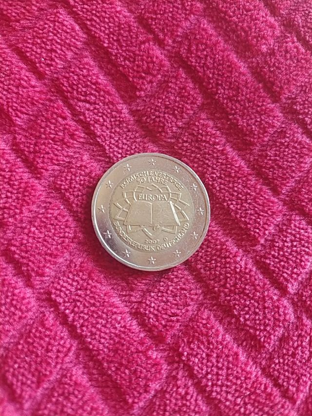 Moneda conmemorativa Alemania 2007