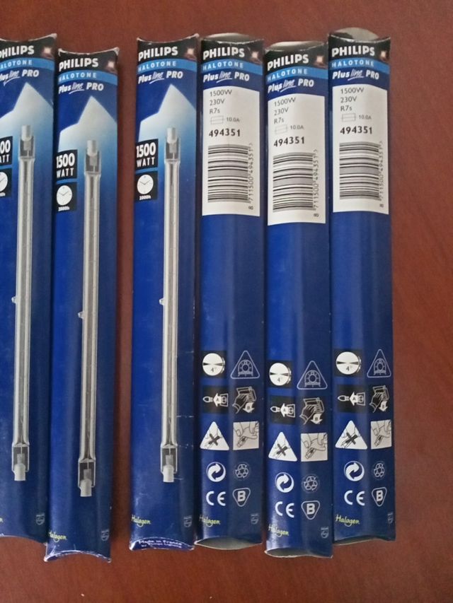 Bombilla halógena philips R7s