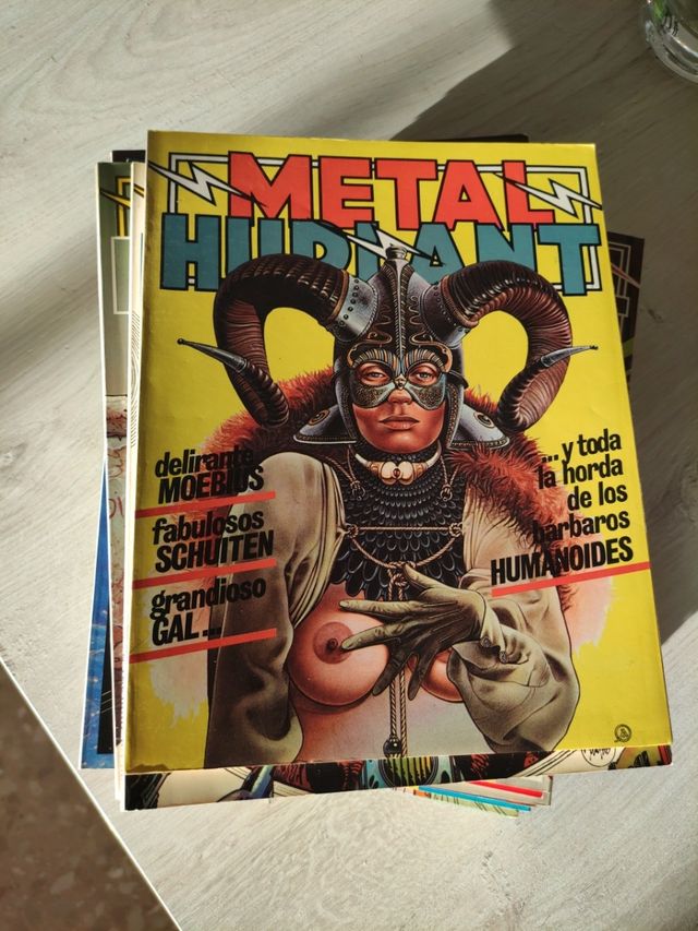 Cómic METAL HURLANT (varios números)
