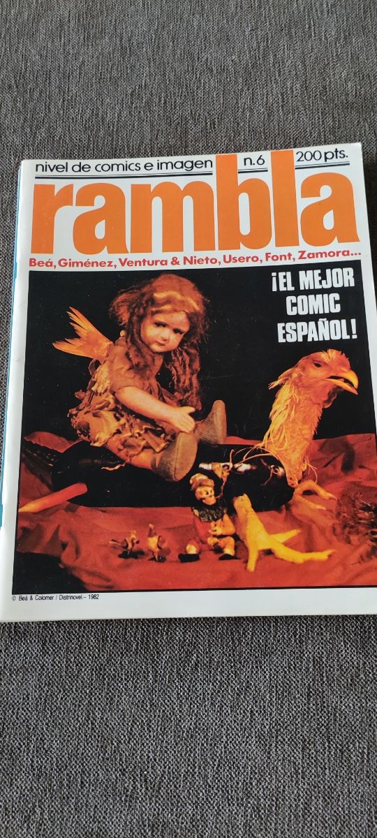 Cómic RAMBLA (varios números)