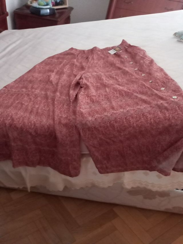 falda pantalón larga