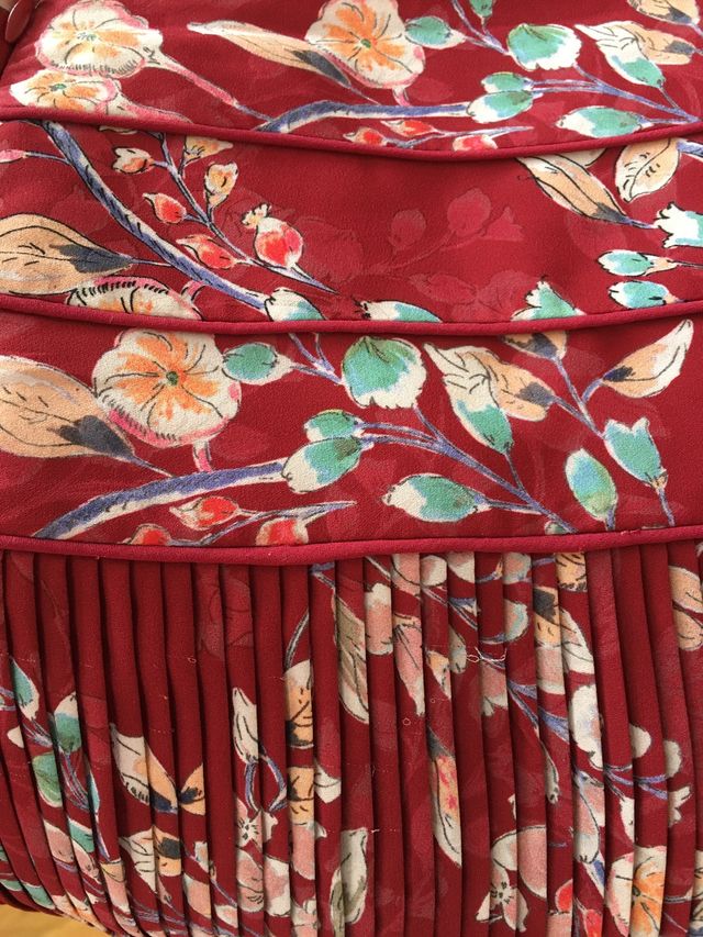 Falda flores plisada PEDRO DEL HIERRO 40