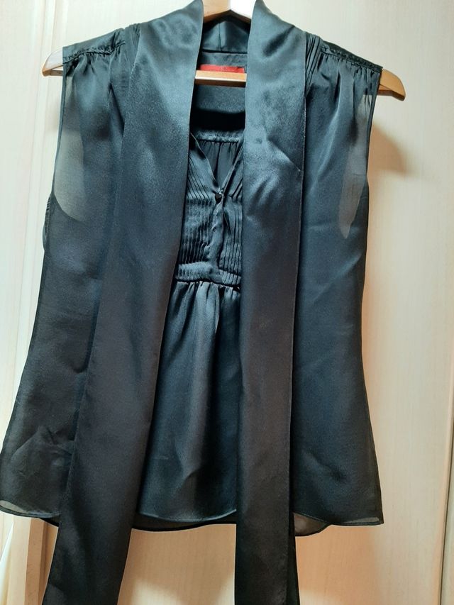 preciosa camisa de seda