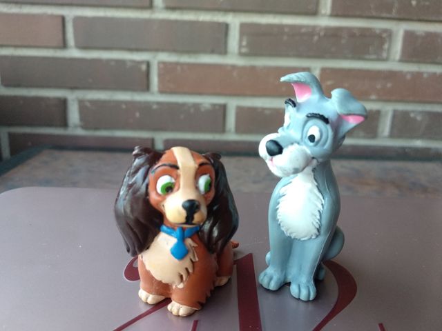 Figuras de La dama y el vagabundo