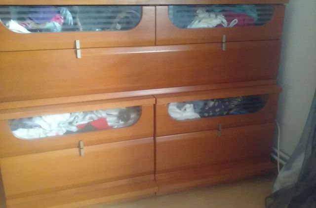 Cajoneras de madera de cerezo de segunda mano por 100 € en Valladolid