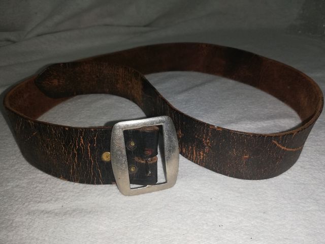cinturón de piel de años 30