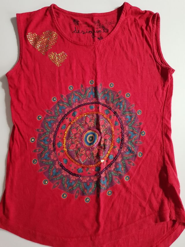 Camiseta desigual