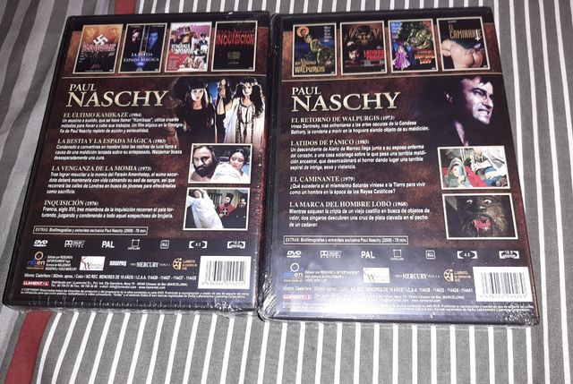 SIGILLATO! Collezione Paul Naschy fuori produzione