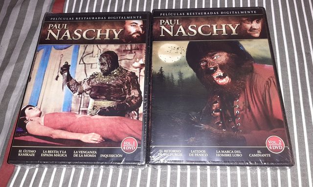 SIGILLATO! Collezione Paul Naschy fuori produzione