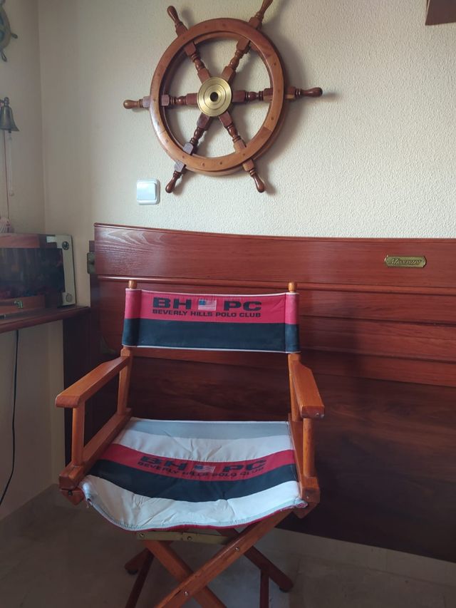 silla plegable madera