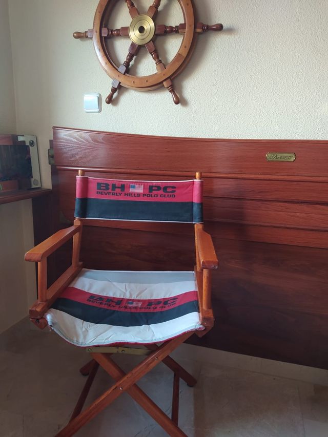 silla plegable madera