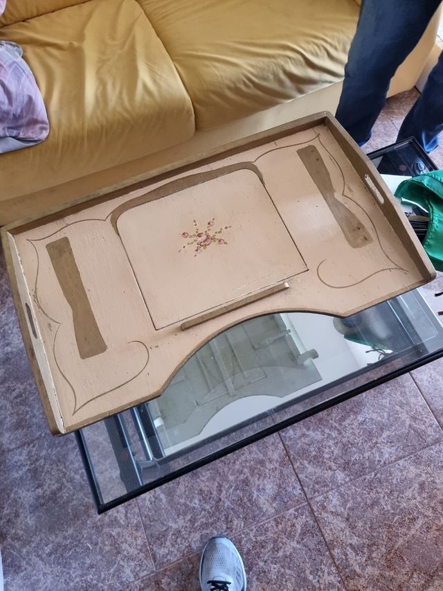 Camarera bandeja vintage