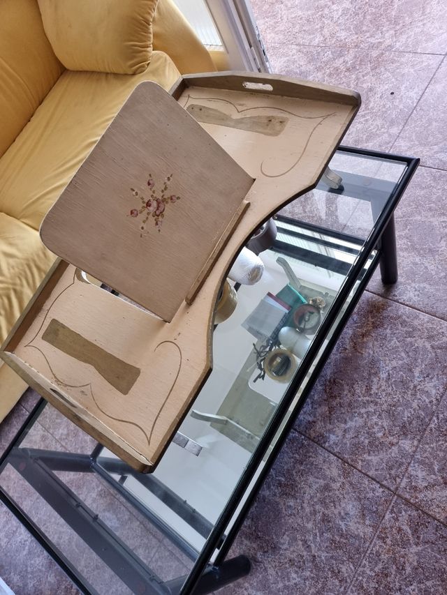 Camarera bandeja vintage