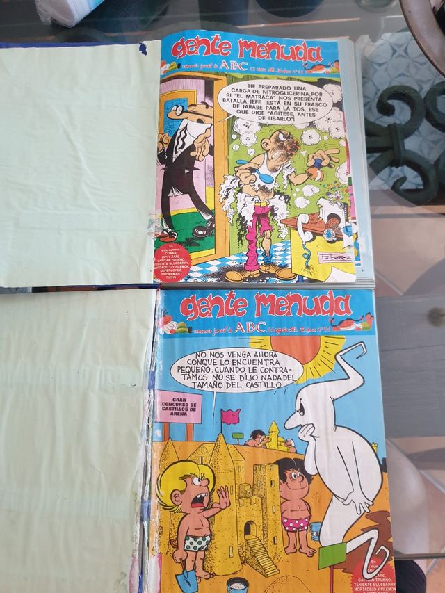 dos tomos de gente menuda