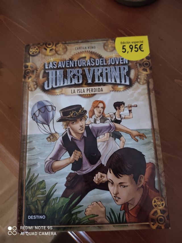 LA ISLA PERDIDA DE JULIO VERNE