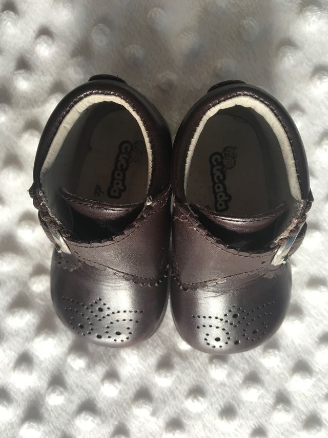 Botas 18 piel marrón