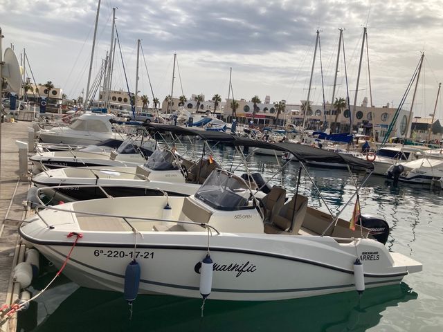 COMPARTE QUICKSILVER 605 OPEN  Plan Basic