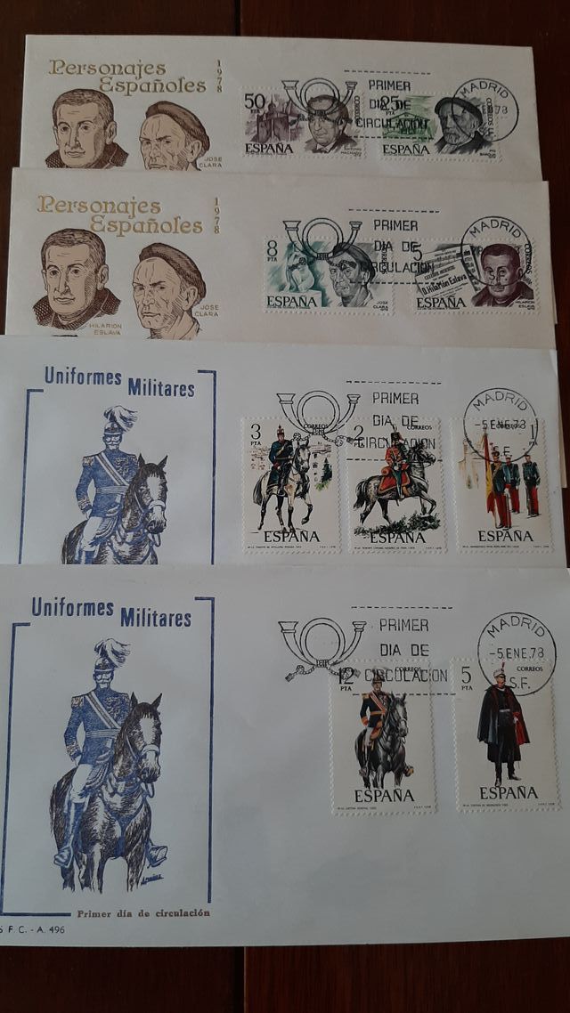 Sellos Primera Edición Año 78, 79, 80
