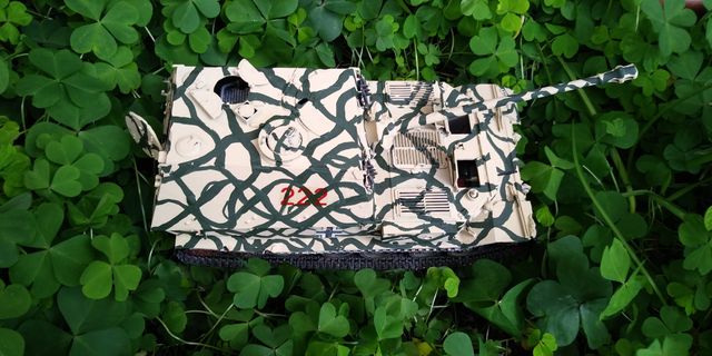 Tanque a escala, modelismo a escala 1/35 alemán