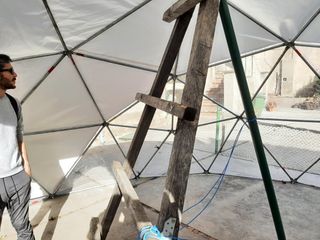 Domo geodésico de segunda mano por 1.150 € en Barcelona en WALLAPOP