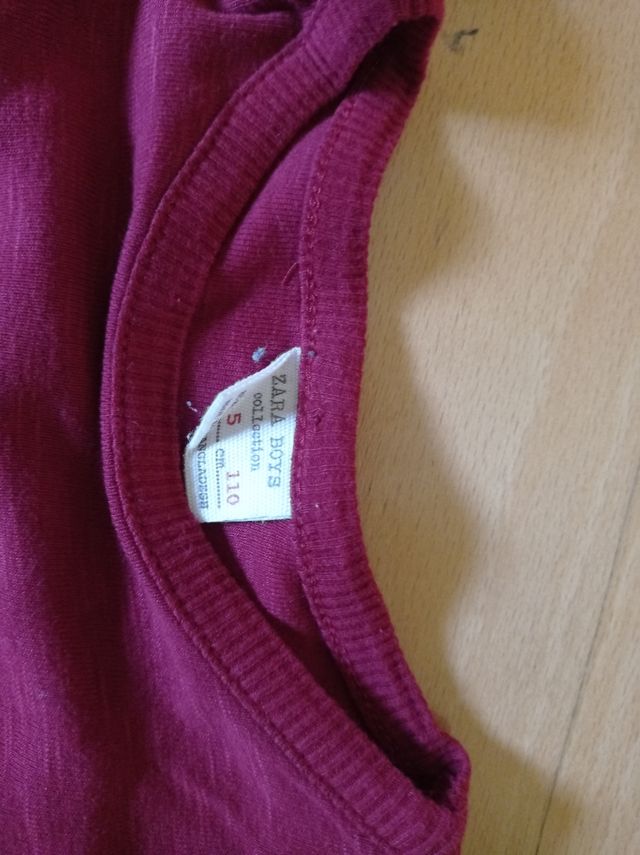 polos y camisetas de manga larga niño talla 6 años