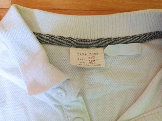 polos y camisetas de manga larga niño talla 6 años