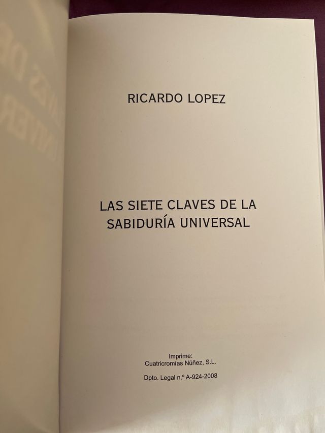 Las siete claves de la sabiduría universal