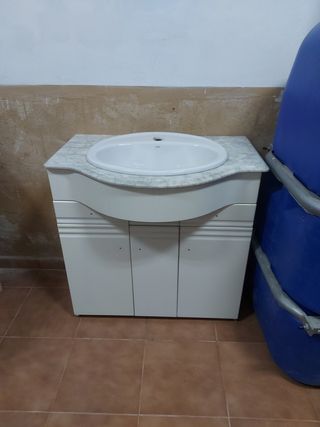 Mueble de baño de material mármol de segunda mano por 30 € en Borox en