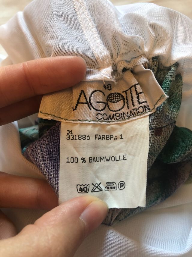 Falda pantalón estampado de Lagotte