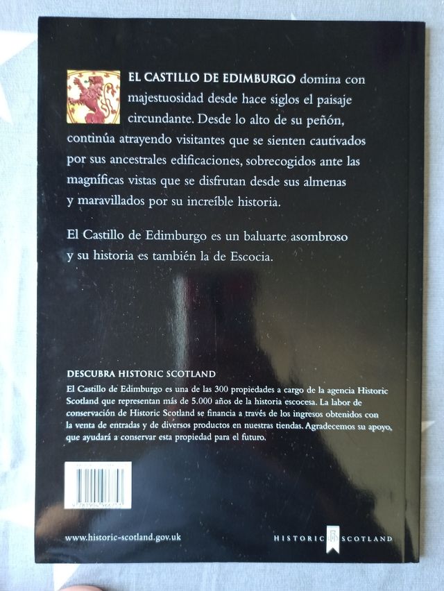 Guia oficial Castillo Edimburgo